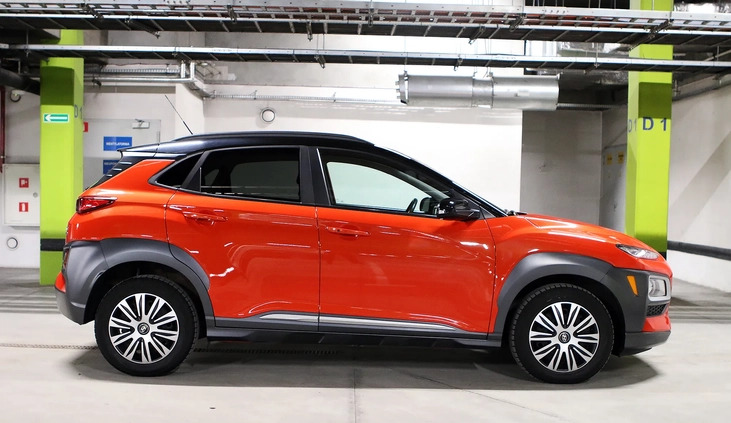 Hyundai Kona cena 77800 przebieg: 45300, rok produkcji 2018 z Wasilków małe 326